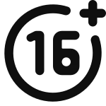 Age 16 SVG Icon